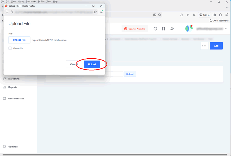 Upload Module